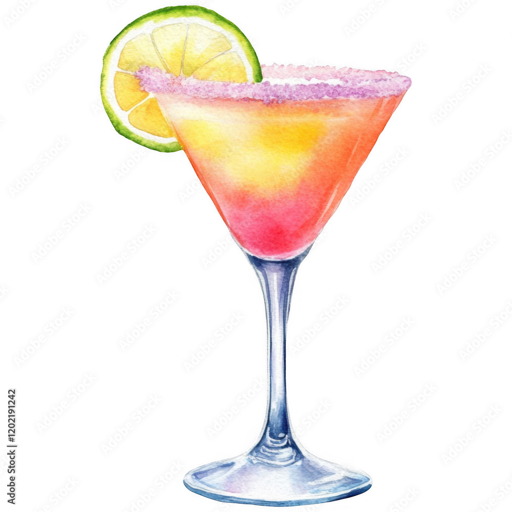 Elegant Cocktail Clipart Vector Illustration Elegant Cocktail Clipart Vector Illustration