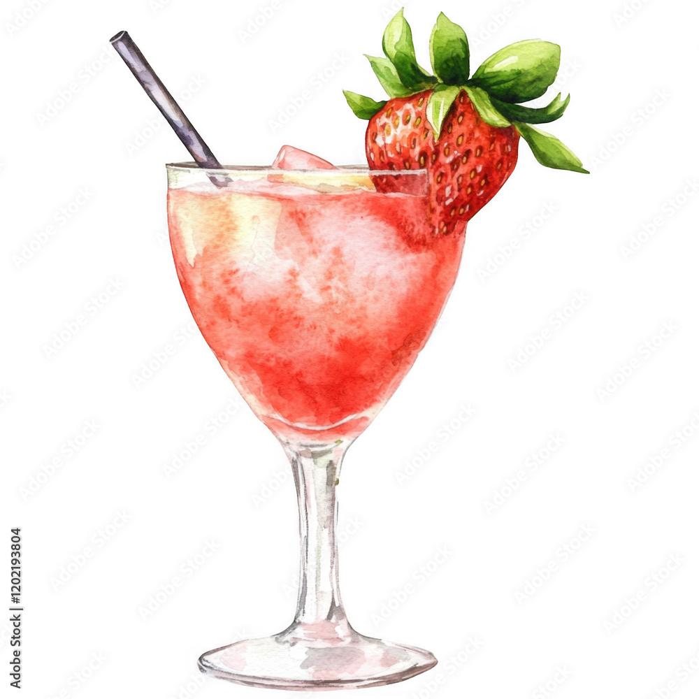 Elegant Cocktail Clipart Vector Illustration Elegant Cocktail Clipart Vector Illustration