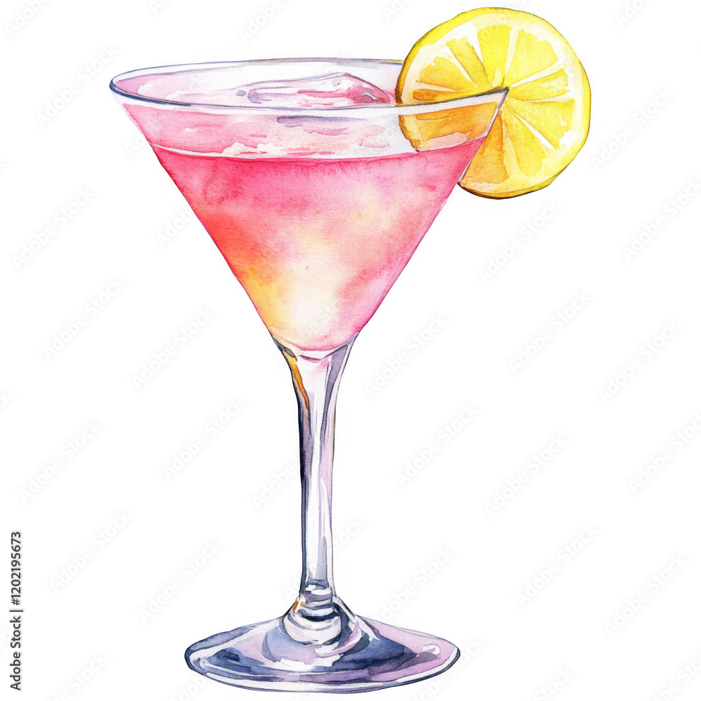 Elegant Cocktail Clipart Vector Illustration Elegant Cocktail Clipart Vector Illustration