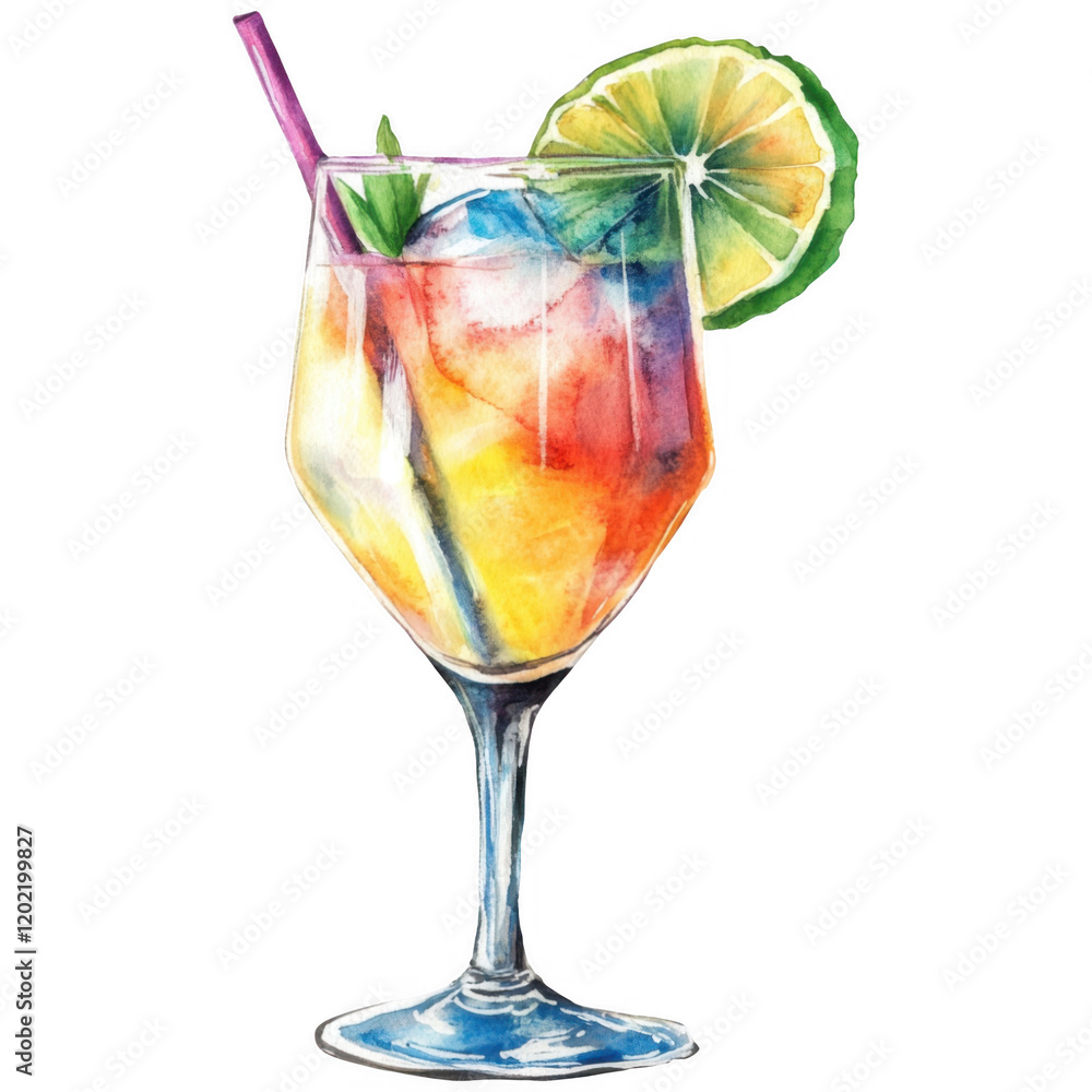 Elegant Cocktail Clipart Vector Illustration Elegant Cocktail Clipart Vector Illustration