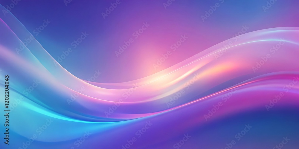 Abstract smooth lines in pastel purple pink blue gradient digital art colorful background modern aesthetic soft focus contemporary design Abstract smooth lines in pastel purple pink blue gradient digital art colorful background modern aesthetic soft focus contemporary design