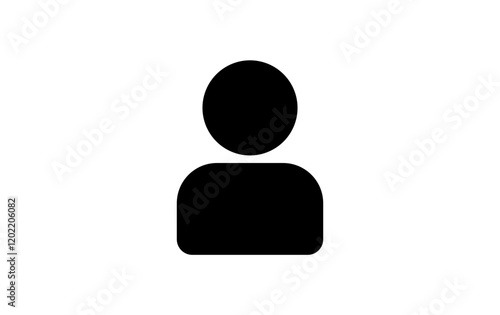 user isolated icon , 2 person vector transparent icon