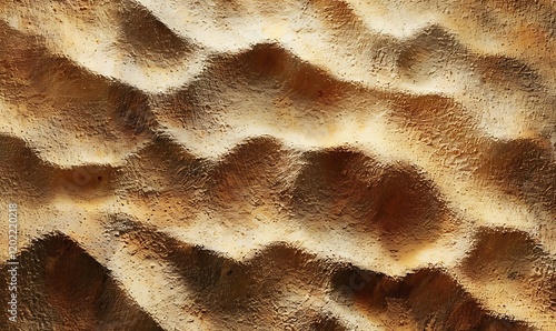 Earthy abstract background featuring rough sand textures and organic patterns