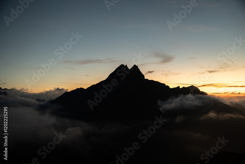 Sonnenuntergang im Oytal photo