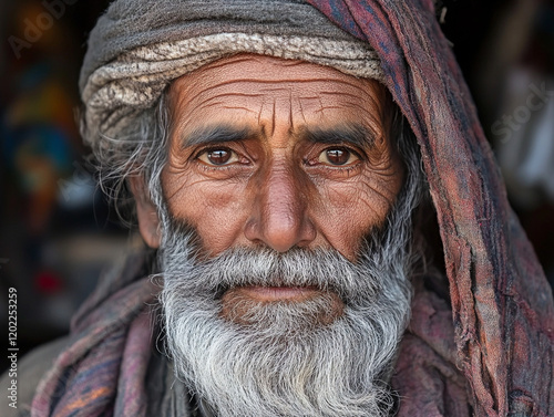 Elderly Farmer Portrait