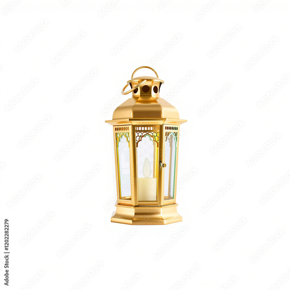 A stylized golden lantern with emerald green detailing. Perfect for cozy or vintage-themed mockups. A stylized golden lantern with emerald green detailing. Perfect for cozy or vintage-themed mockups.