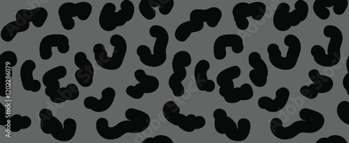 animal print leopard seamless pattern background