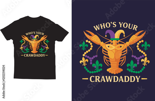 Mardi Gras t shirt design