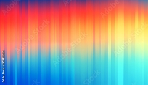 Wallpaper Mural background of rainbow colorful line stripes waves Torontodigital.ca