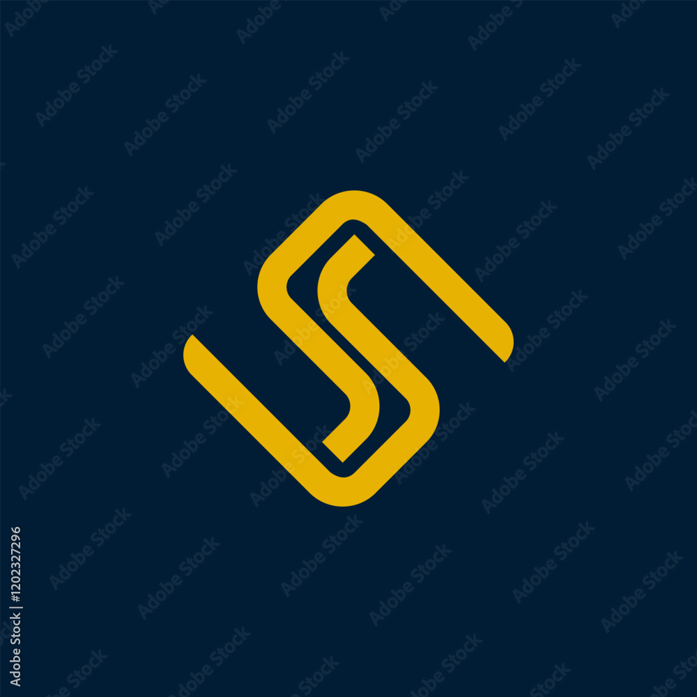 abstract initial letter S logo design template abstract initial letter S logo design template