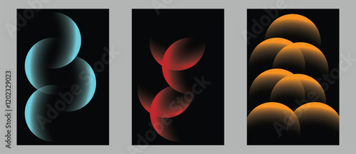 abstract digital art, minimal shapes, pastel colors, 3d render, cinematic lighting, dark background