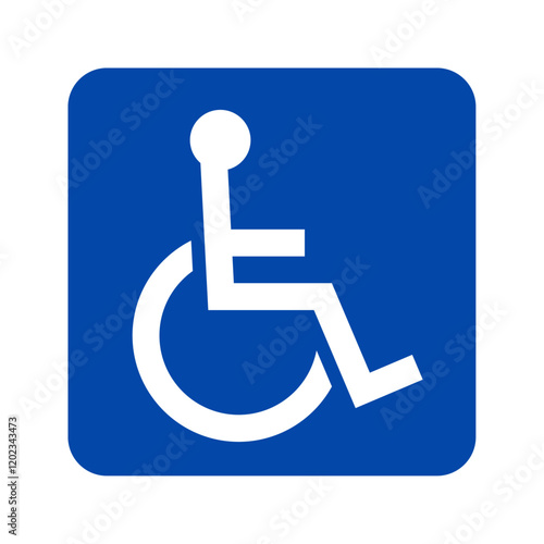 Handicapped sign