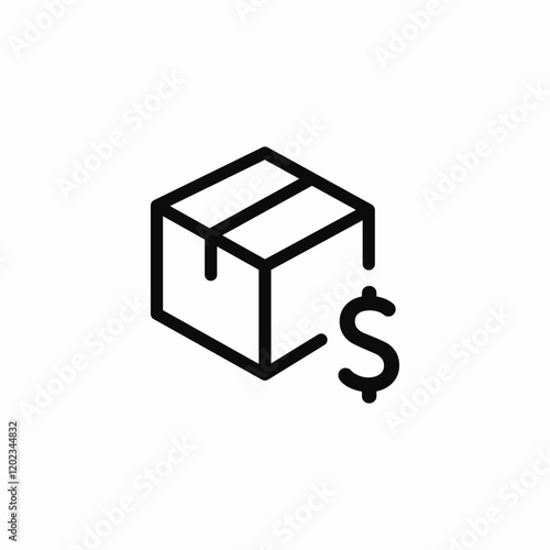 delivery payment icon sign vector