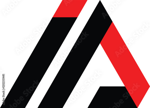 Free Download IA Trendy letter I and A logo design, monogram, abstract, wordmark, letter mark, business, typography, flat, minimalist, brand. - GFXLoad