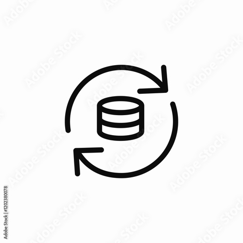 cloud backup icon sign vector