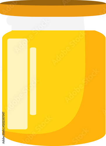 Fresh Honey Product in Glass Jar