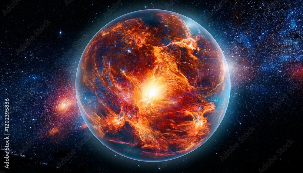 planet in space planet in space