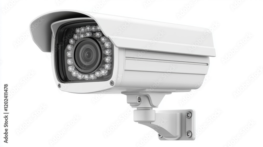 High-Resolution Security Camera with Infrared Night Vision High-Resolution Security Camera with Infrared Night Vision