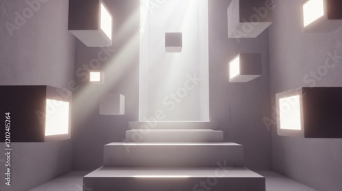 Abstract Architectural Interior Design
