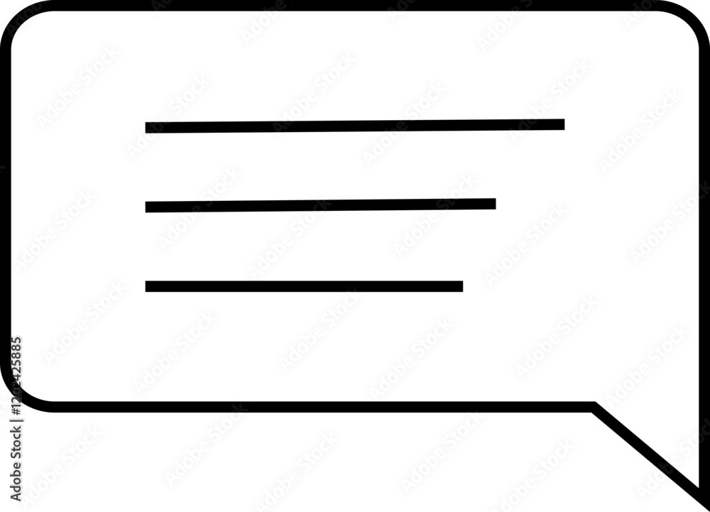 Chat message and Text line icon. Speech bubble symbol. Speech Bubble Collaboration Concept on isolated transparent background. Talk message Bubble chat icon, online communication, Conversation vector. Chat message and Text line icon. Speech bubble symbol. Speech Bubble Collaboration Concept on isolated transparent background. Talk message Bubble chat icon, online communication, Conversation vector.