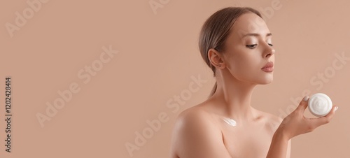 Beautiful young woman with ...