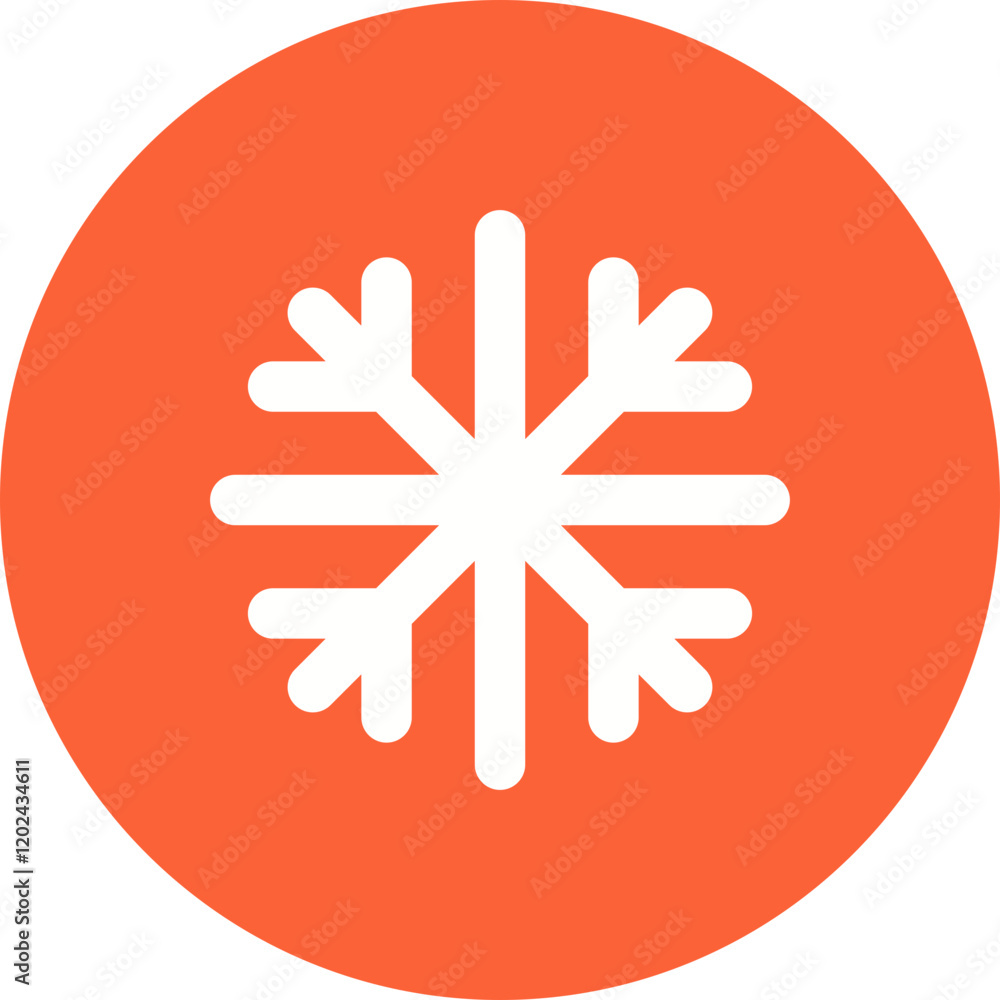 Snowing icon single vector illustration Snowing icon single vector illustration