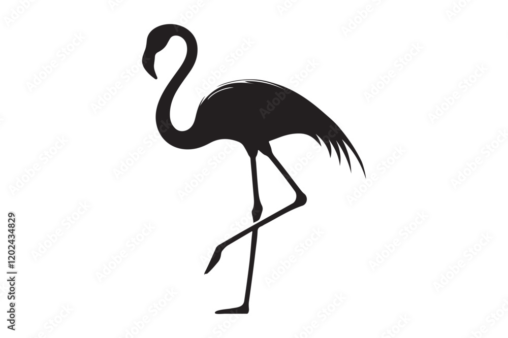 flamingo silhouette flamingo silhouette