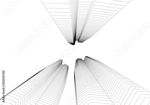 architecture geometric background