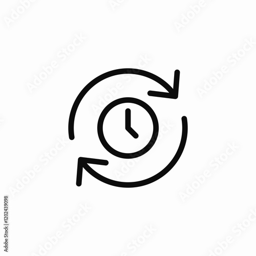 backup reminder icon sign vector