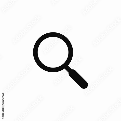 magnifier tool icon sign vector
