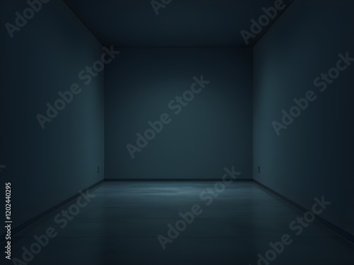 dark liminal space  3d render