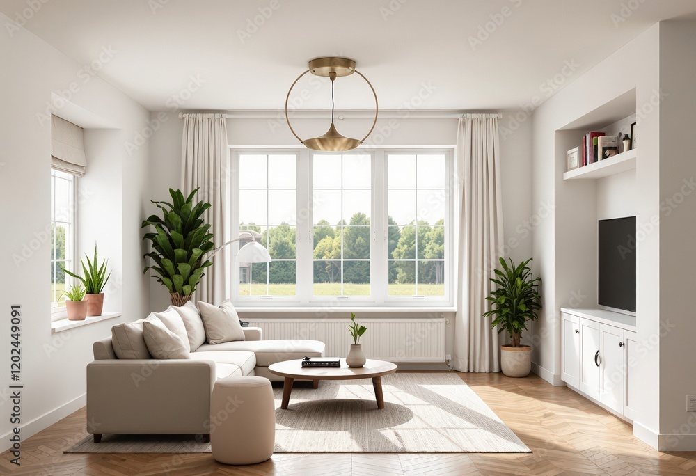 Fototapeta premium modern living room