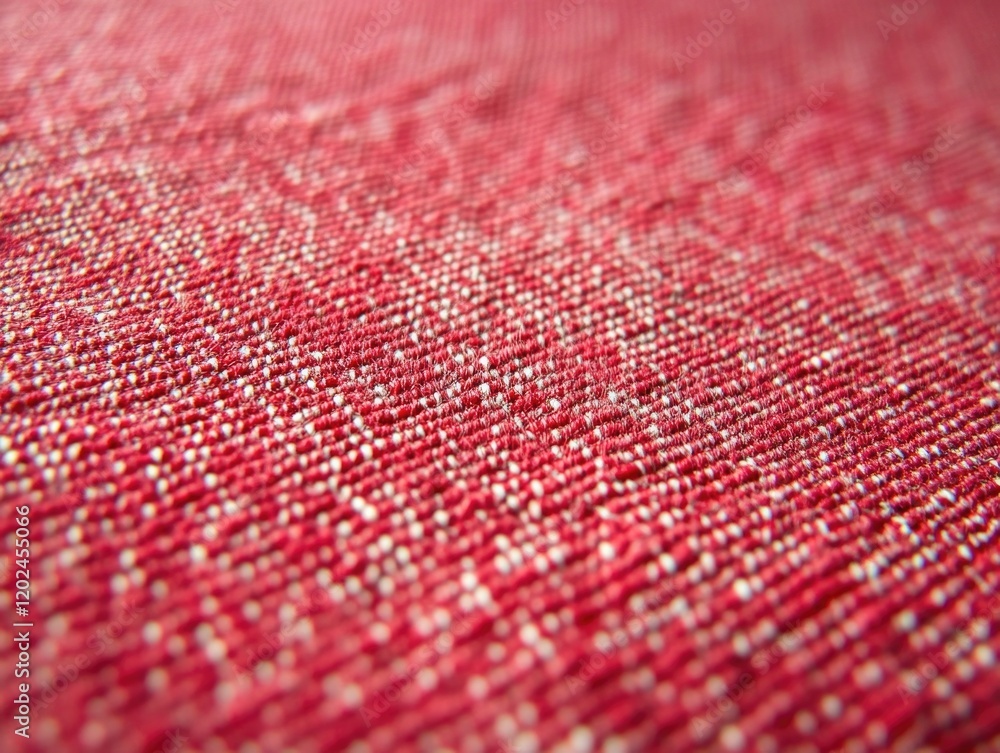 Red cloth with white dots Red cloth with white dots
