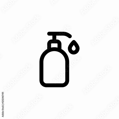 soap container icon sign vector