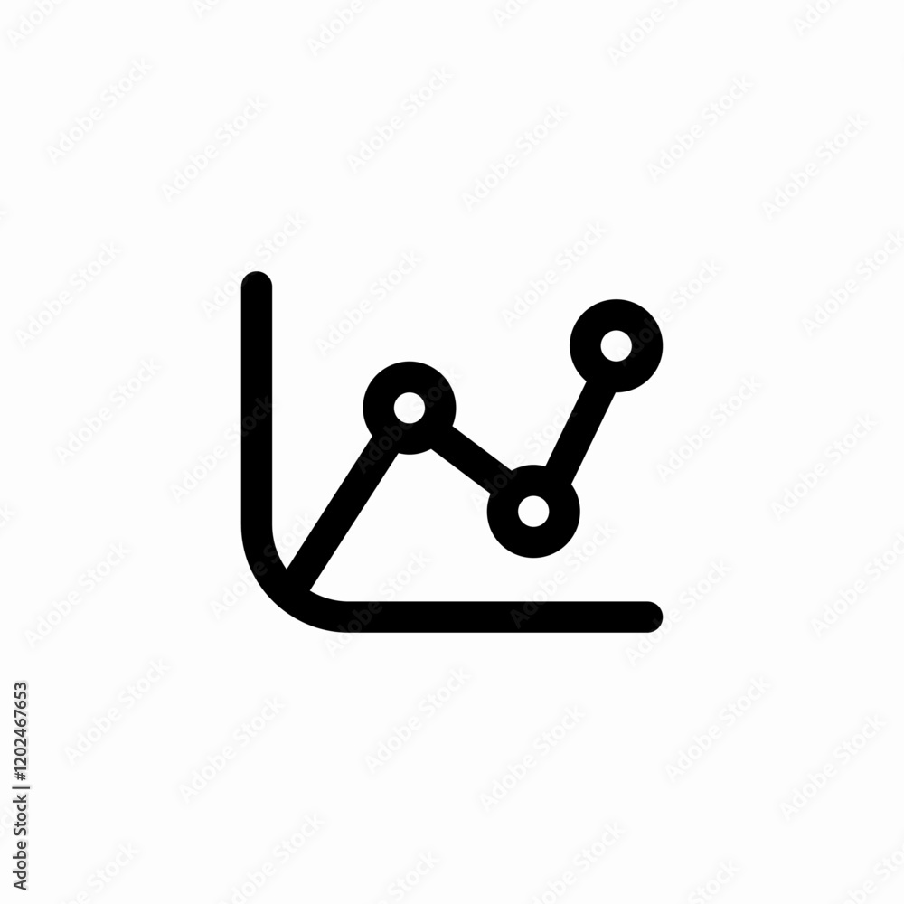 statistic pounts icon sign vector statistic pounts icon sign vector