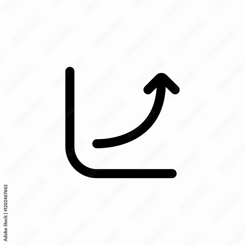 statistical elevation icon sign vector statistical elevation icon sign vector