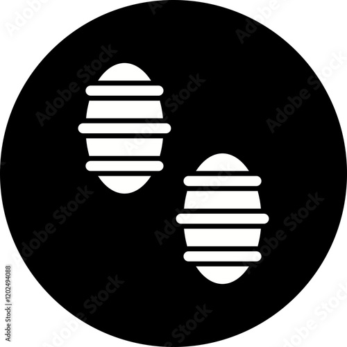 Gnocchi icon single vector illustration