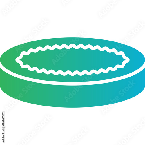 Creme Brulee icon single vector illustration