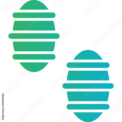 Gnocchi icon single vector illustration