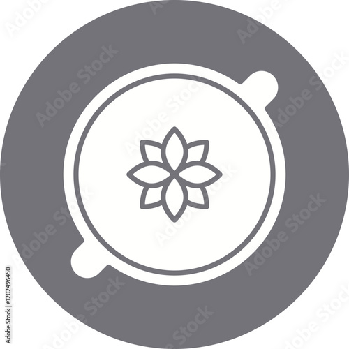 Crema Catalana icon single vector illustration