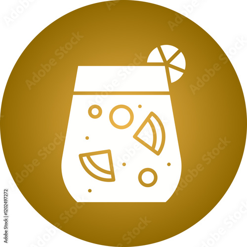 Sangria icon single vector illustration