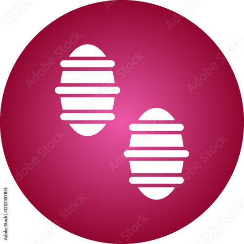 Gnocchi icon single vector illustration