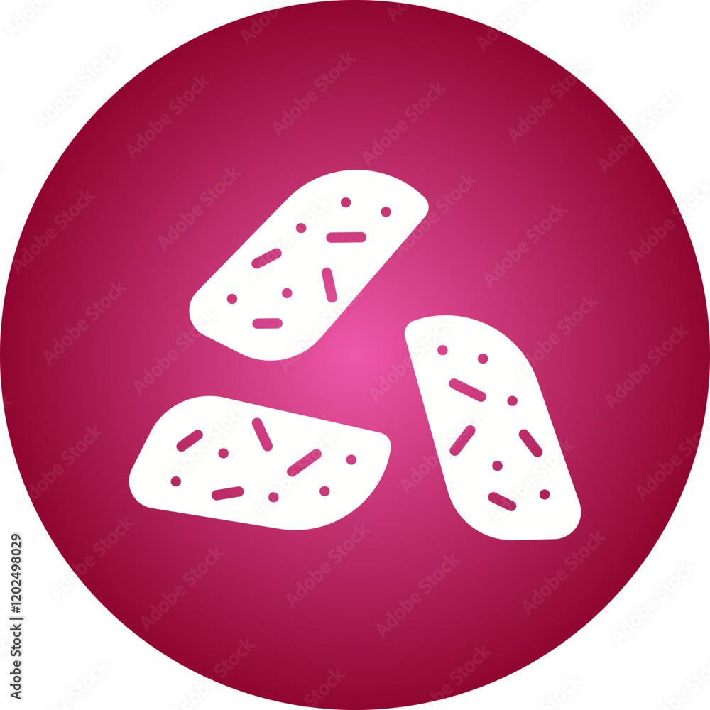 Biscotto icon single vector illustration Biscotto icon single vector illustration