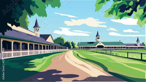 Exploring Keeneland- A Kentucky Landmark.eps