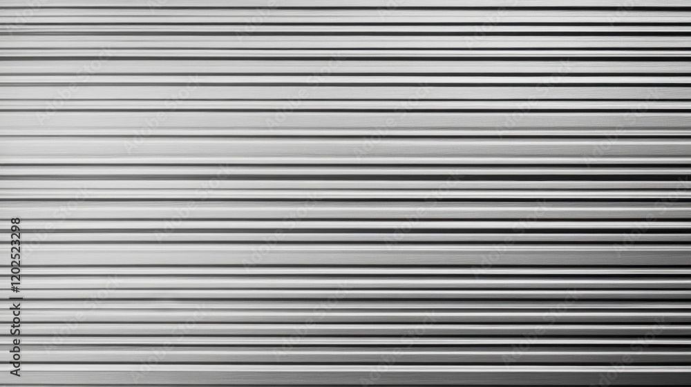 Fototapeta premium Brushed silver texture background with fine grooves