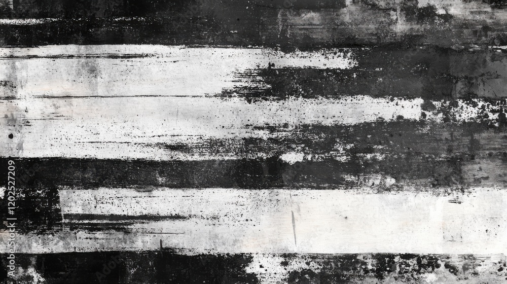 Fototapeta premium Distressed black and white grunge background texture