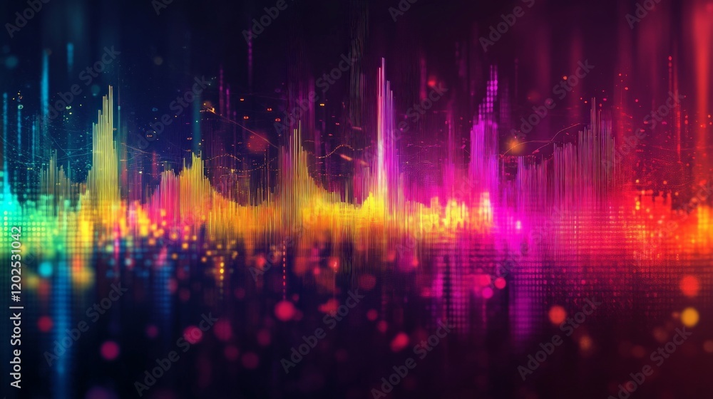 Vibrant Abstract Colorful Gradient Background with Noise Elements Vibrant Abstract Colorful Gradient Background with Noise Elements