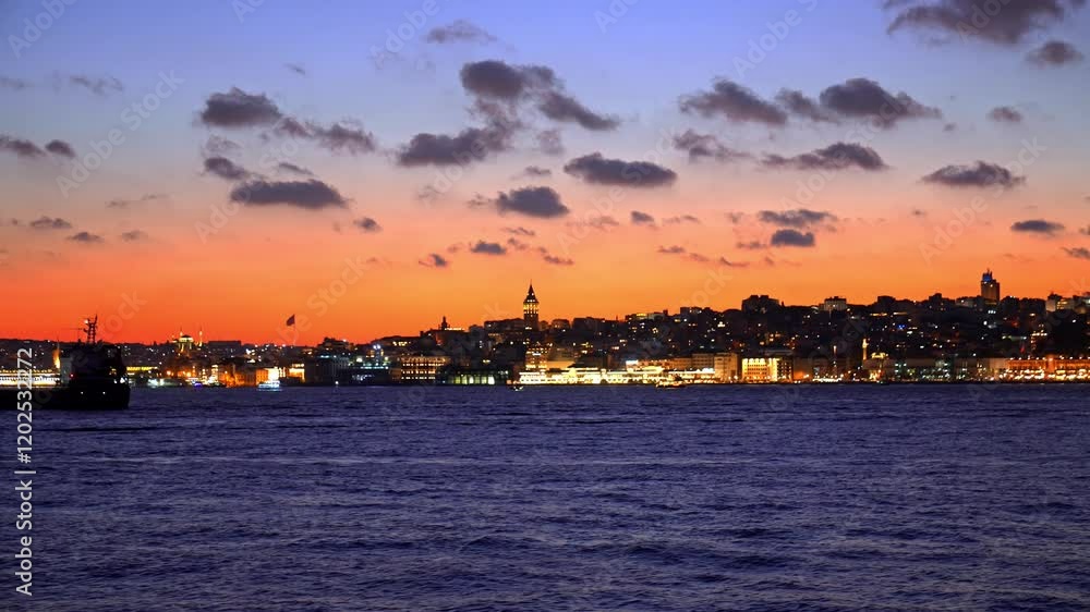 Istanbul Sunset With Galata Tower And Blue Sea
Explore Istanbul's serene sunset as ferries glide on shimmering waters. framed by historic landmarks and homes, blending history with modern charm.
Istanbul Sunset With Galata Tower And Blue Sea
Explore Istanbul's serene sunset as ferries glide on shimmering waters. framed by historic landmarks and homes, blending history with modern charm.