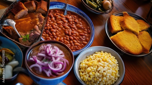 A delicious recipe for Mexican-style pinto beans cooked in the Ninja Foodi, featuring rich seasoning and tender, flavorful bites. photo