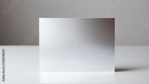 Wallpaper Mural Realistic metallic card mockup on a neutral white background for presentations. Torontodigital.ca